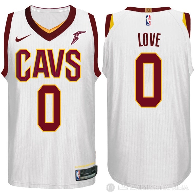 Camiseta Love #0 Cleveland Cavaliers Autentico 2017-18 Blanco Camiseta Love #0 Cleveland Cavaliers Autentico 2017-18 Blanco